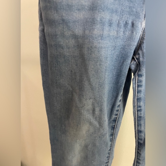 Old Navy Kicker Boot-Cut Jeans Womens 6 Short Blue Mid-Rise Stretch Denim Y2K - Picture 6 of 13